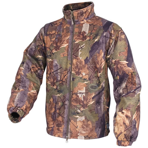 Fleece jacket with a waterproof membrane ENGLISH OAK JACK PYKE JJKTFLEO L-11