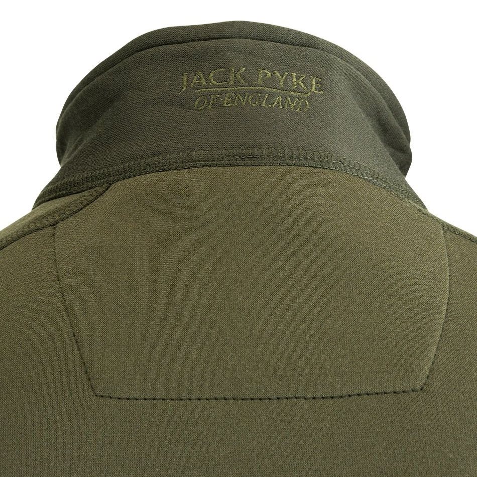 Jacket ASHCOMBE TECHNICAL FLEECE GREEN JACK PYKE JTFLJKTASHG L-11