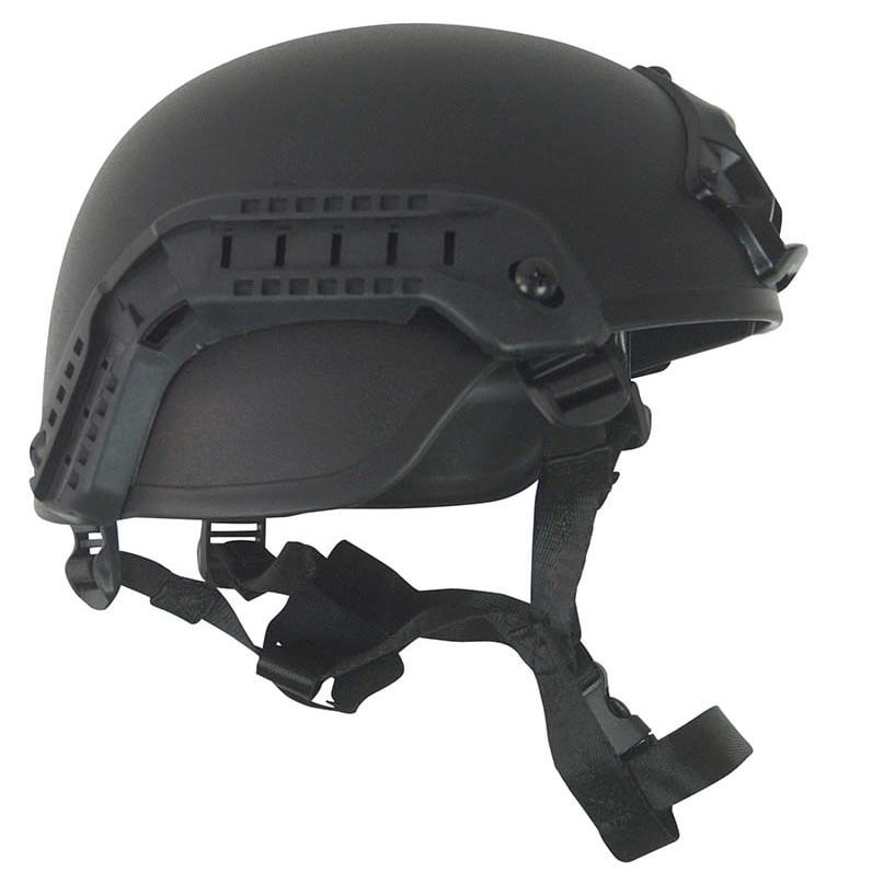 Helmet MICH 2000 Plastic BLACK KOMBAT KO-3158-BLK L-11