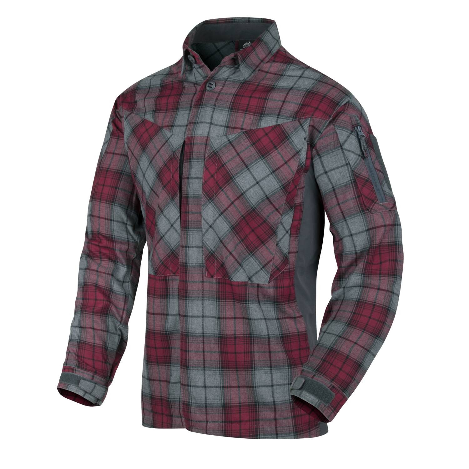 MBDU Flannel Shirt RUBY PLAID Helikon-Tex® KO-MBD-PO-P1 L-11