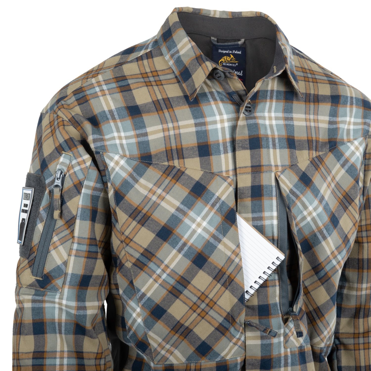 MBDU Flannel Shirt GINGER PLAID Helikon-Tex® KO-MBD-PO-P2 L-11
