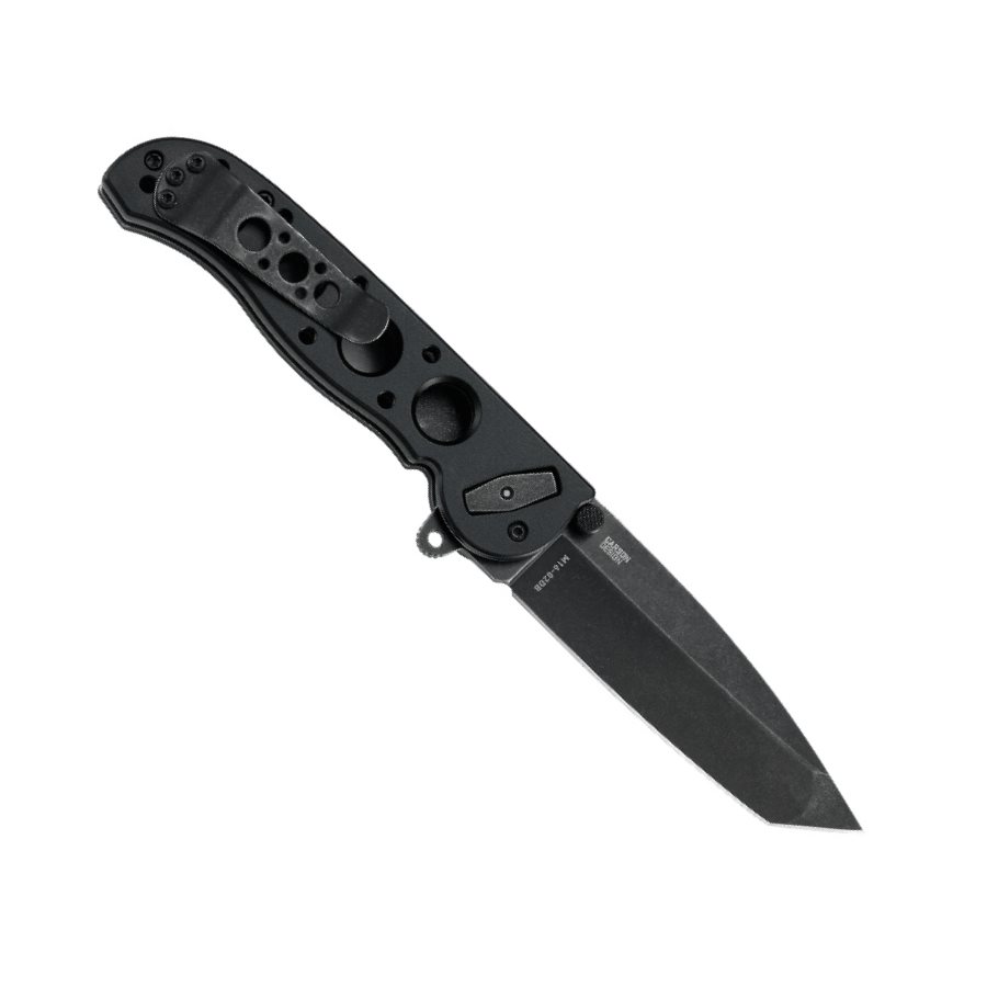 CRKT DEADBOLT Folding Knife M1602DB tanto BLACK MILITARY RANGE