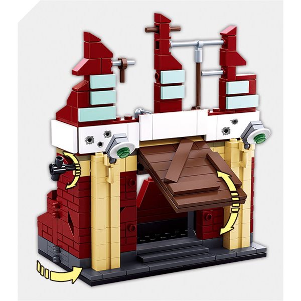 Sluban M38-B0696 – Set Costruzioni Battaglia Di Stalingrado, 479 Pezzi, Mattoncini Multicolore, Istruzioni Incluse, CE Certificato