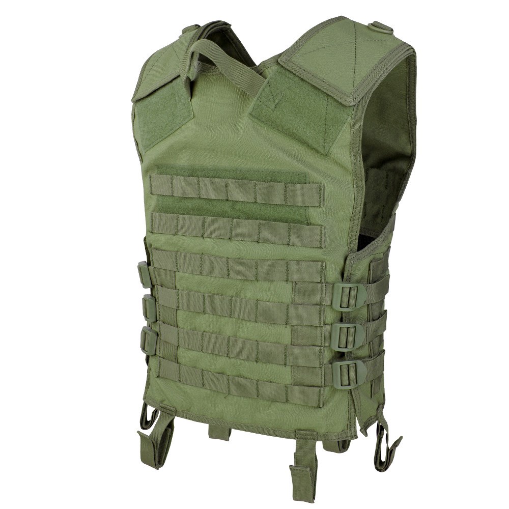 CONDOR OUTDOOR Modular Style Vest OLIVE | Army surplus MILITARY RANGE