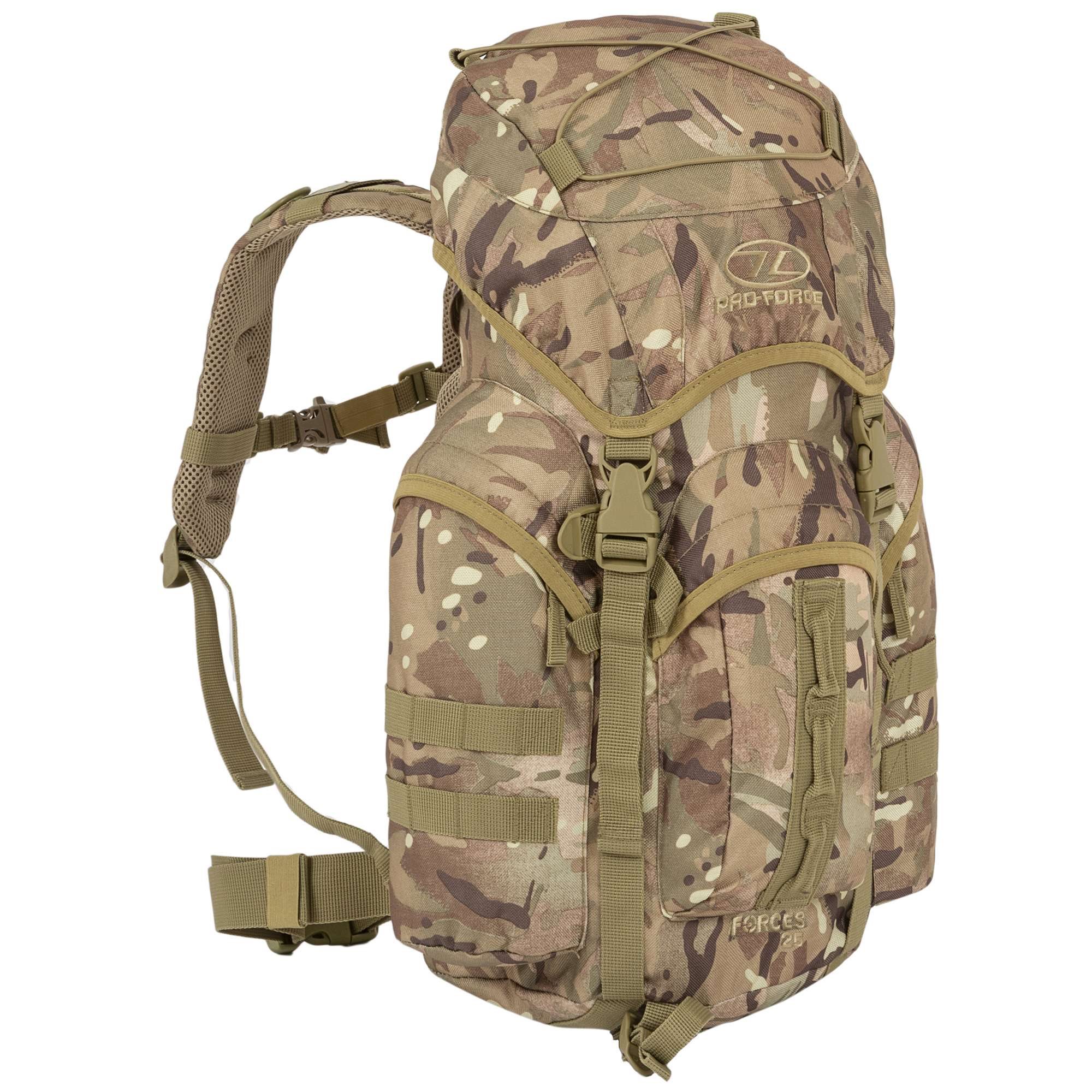 Highlander New Forces Waterproof Rucksack Bag Pro-force Army Combat 33l Black 