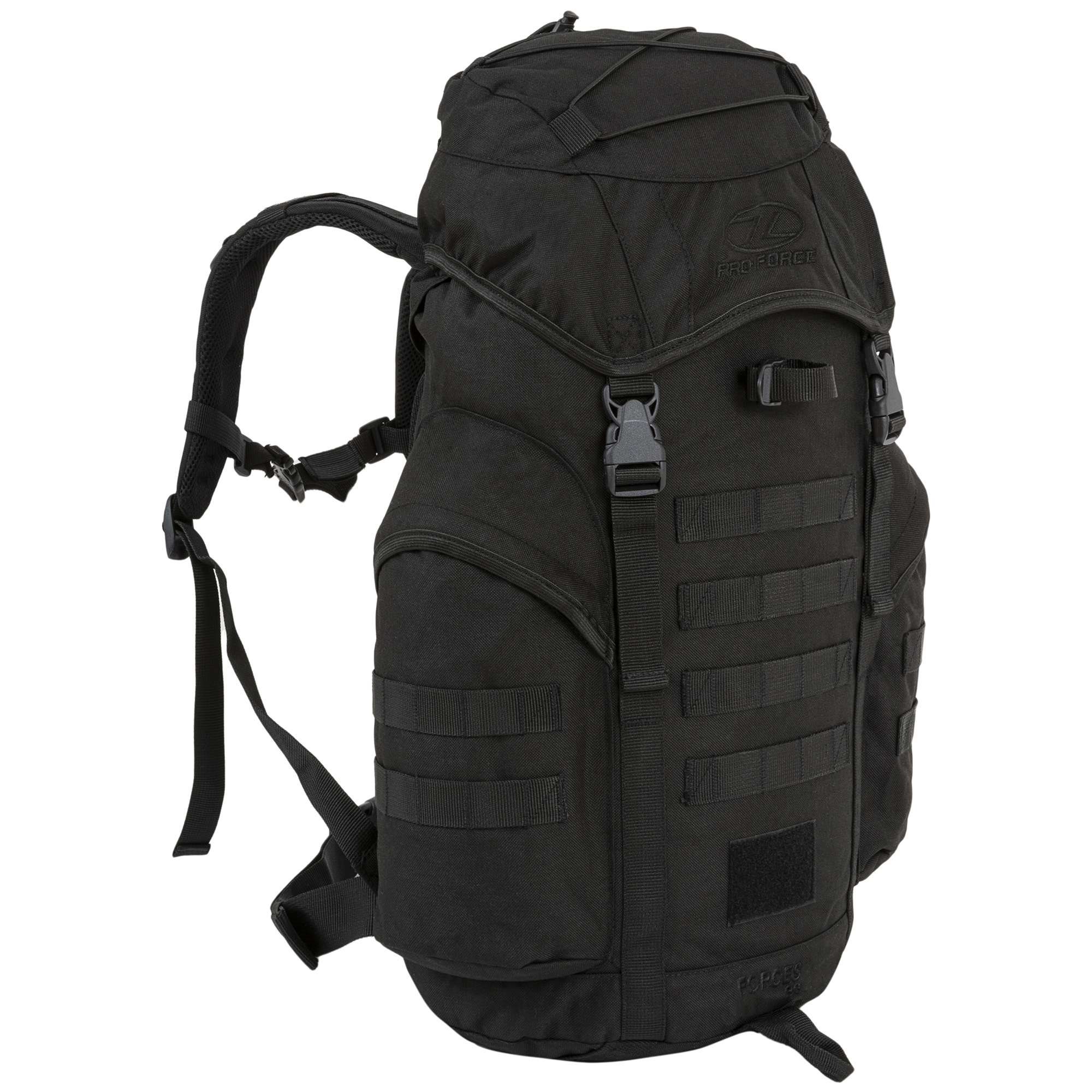 PRO-FORCE Backpack FORCES 33 BLACK | Army surplus MILITARY RANGE