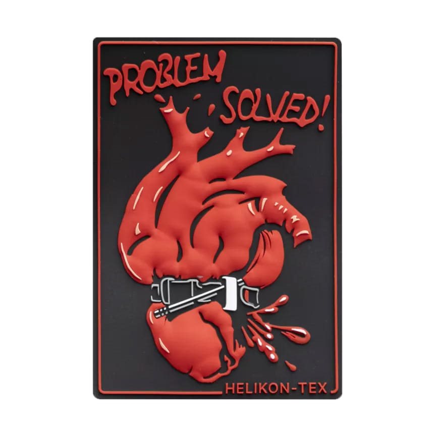 Solved Problem Patch Helikon-Tex PROBLEM SOLVED! Patch PVC | MILITARY RANGE