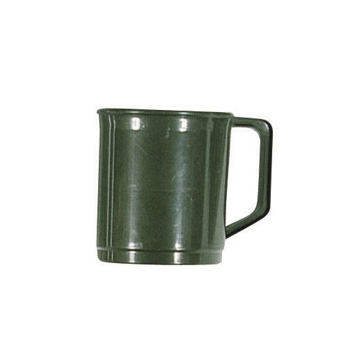 Mug 350 ml polypropylene OLIVE MIL-COM POLMUG L-11