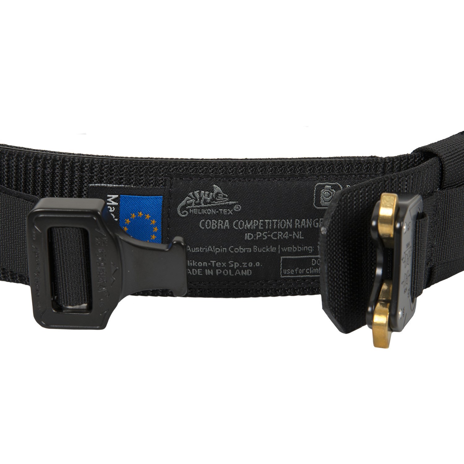 Helikon-Tex belt COBRA COMPETITION RANGE BLACK MILITARY RANGE