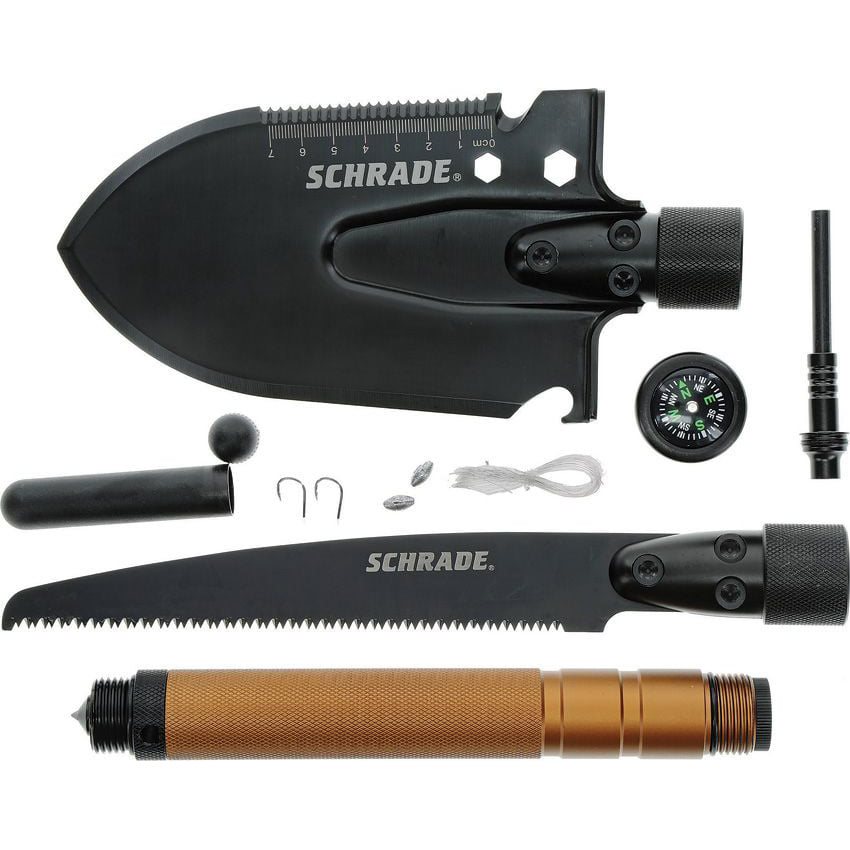 Shovel and Saw Set SURVIVAL Equipment SCHRADE 1124292 L-11