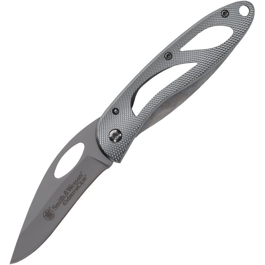 Folding Knife EXTREME SWA12CP Fine Edge SILVER Smith & Wesson® SWA12CP L-11