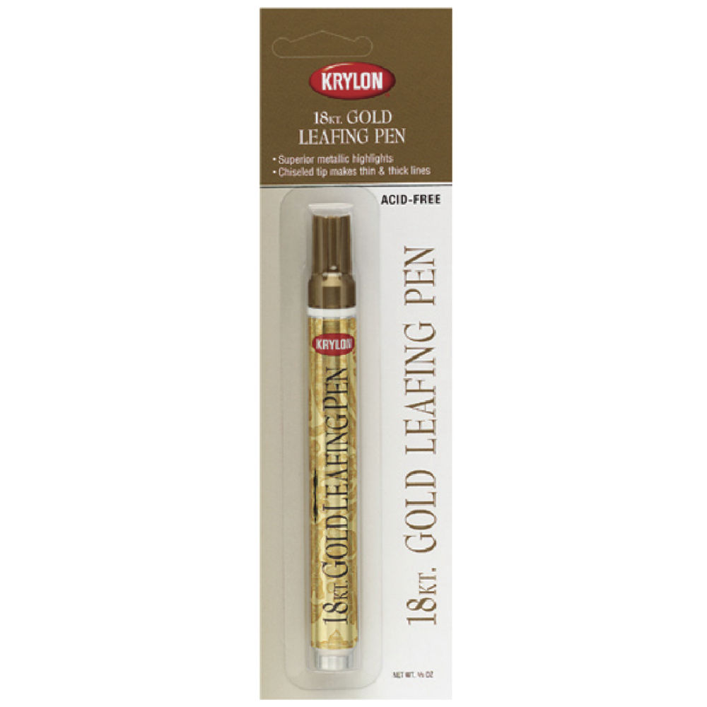 Krylon Metallic 18kt GOLD Leafing Pen KRYLON 185KTG L-11