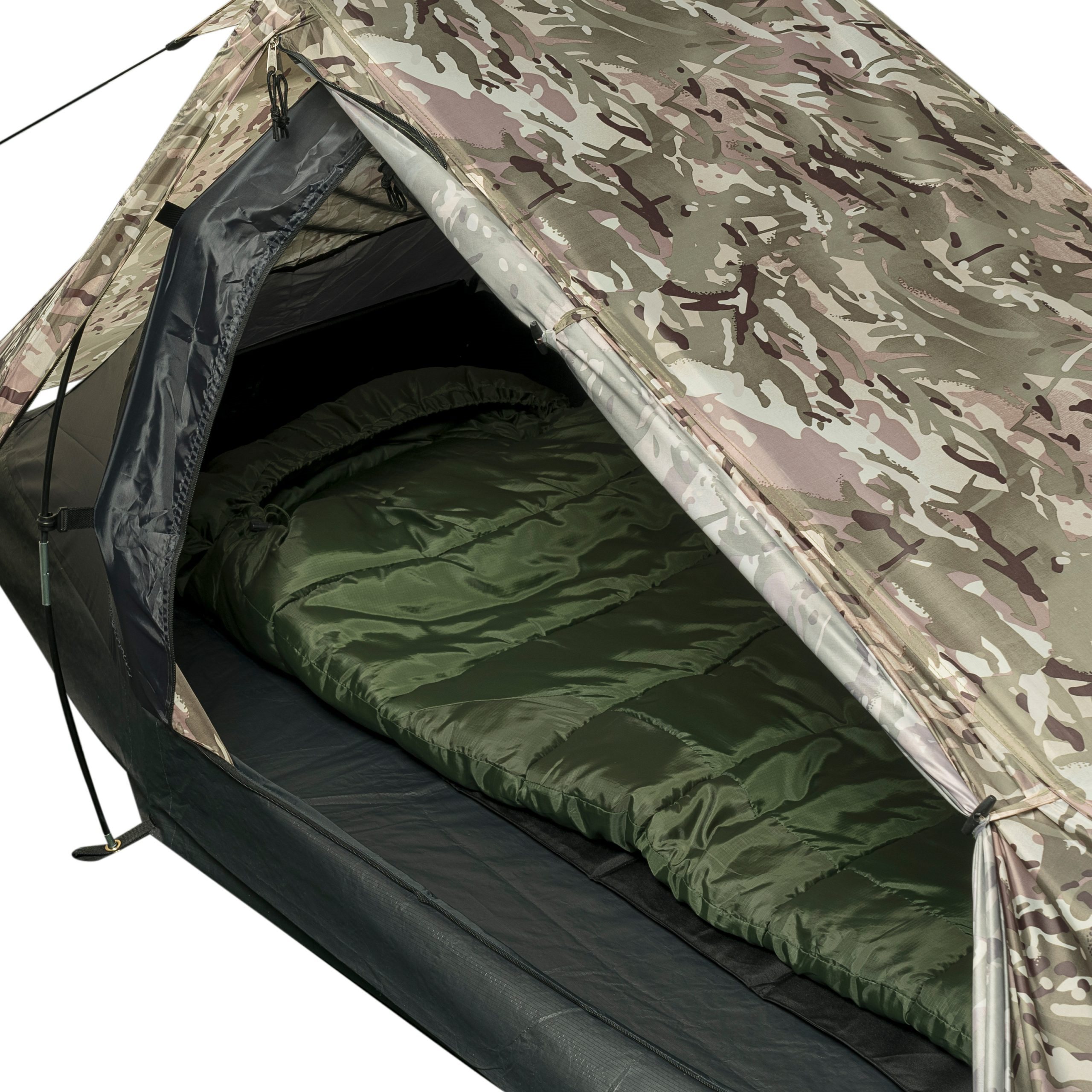 Highlander Blackthorn 2 Man Military Army Camping Backpacking Tent HMTC Camo 