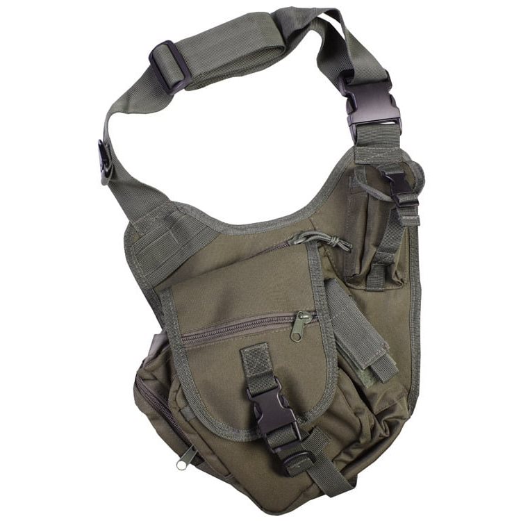 KOMBAT Shoulder bag SHOULDER OLIVE GREEN | Army surplus MILITARY RANGE