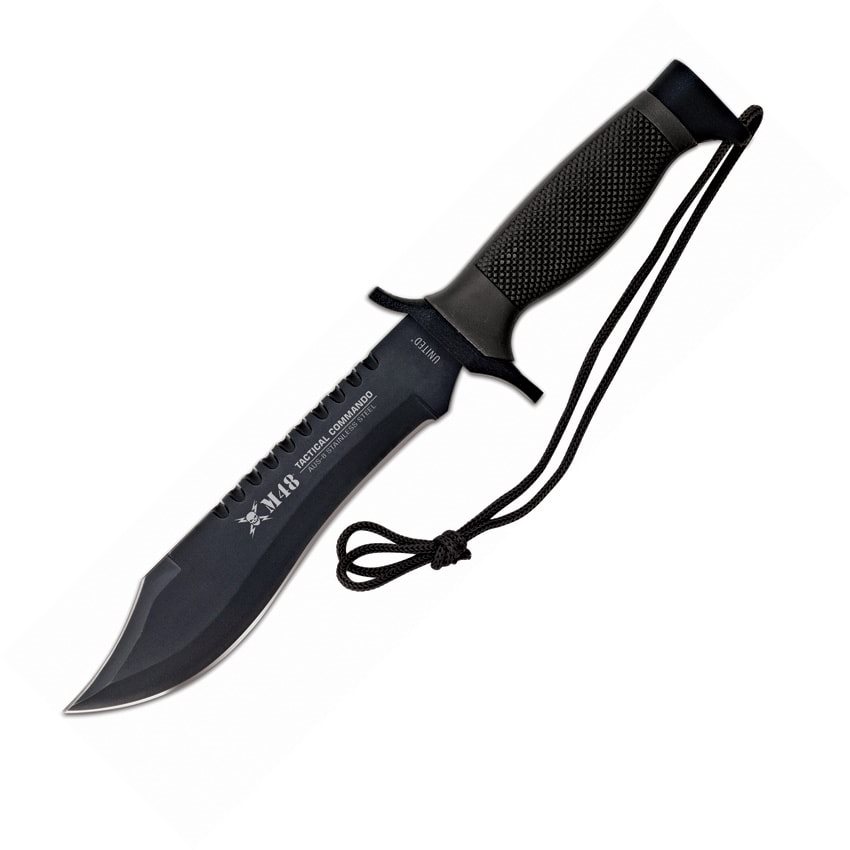 M48 Fixed Blade Bowie BLACK  UC2994 L-11