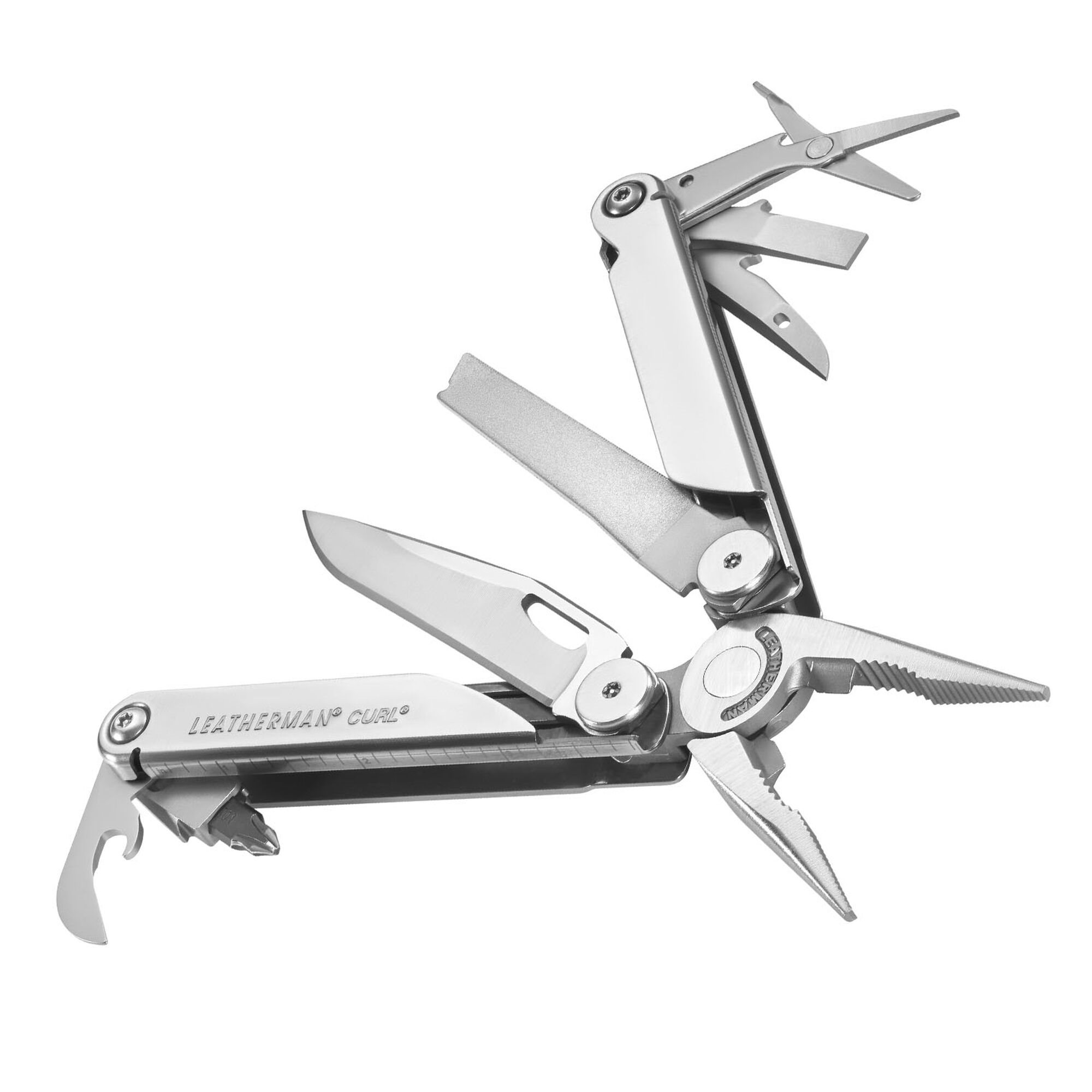 Tools Folding CURL SILVER Leatherman 832932 L-11