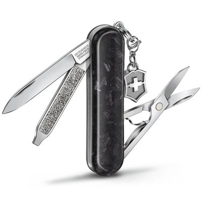 Pocket Knife CLASSIC SD BRILLIANT CARBON