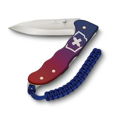 Pocket Knife EVOKE Alox BLUE/RED