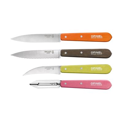 Set of kitchen knives + Peeler