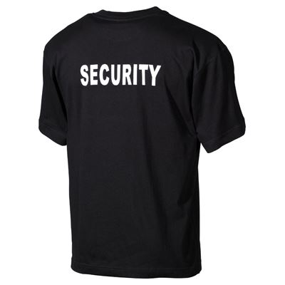 T-shirt SECURITY BLACK