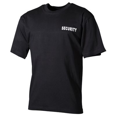 T-shirt SECURITY BLACK