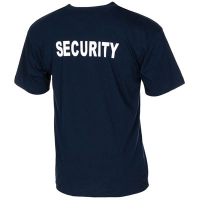 SECURITY short-sleeved T-shirt, BLUE MFH 00855G 2