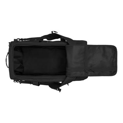 Combined bag with backpack TRANSALL 90l BLACK