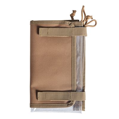 Map holder with pocket EXPEDITION TAN
