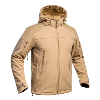 Softshell jacket FIGHTER V2 TAN
