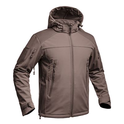 Softshell jacket FIGHTER V2 BROWN