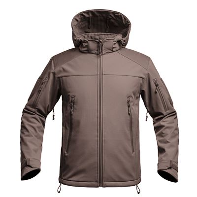Softshell jacket FIGHTER V2 BROWN