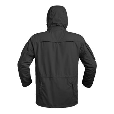 Long jacket FIGHTER BLACK