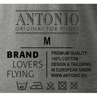 T-Shirt DISCUS-2 Glider GREY ANTONIO® 011041041 4