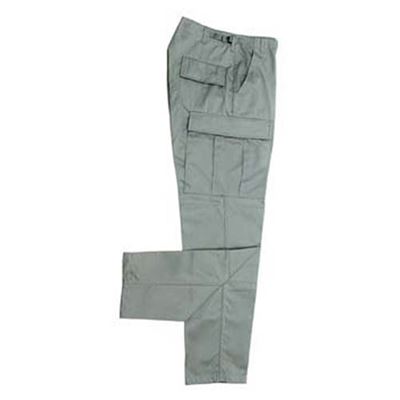 U.S. BDU pants over gray