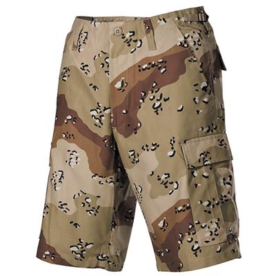 U.S. BDU pants short side pockets 6 COL. DESERT