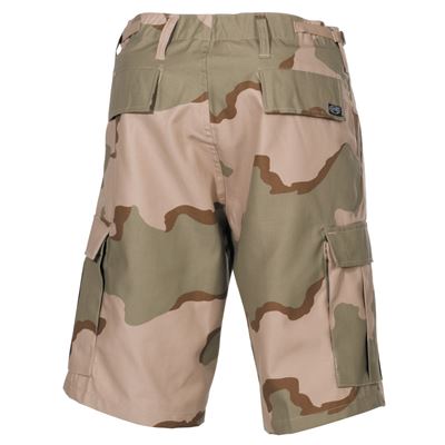 U.S. BDU pants short side pockets 3 COL. DESERT