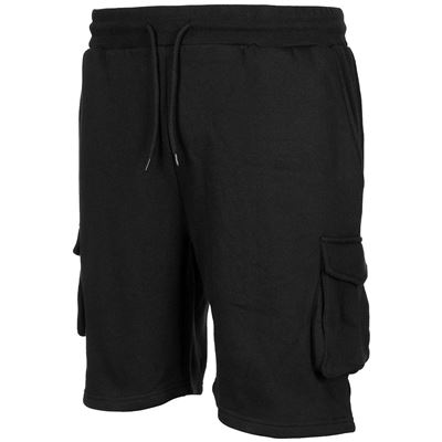 JOGGER sweatpants shorts BLACK