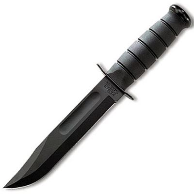 Knife FIGHTING / UTILITY straight sharp black