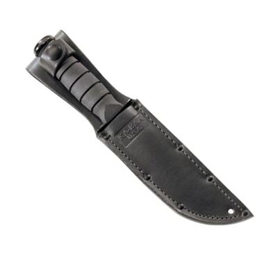 Knife FIGHTING / UTILITY SHORT BLACK serrated blade