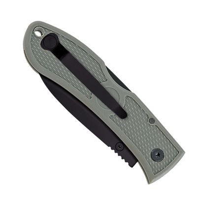 Folding knife straight DOZIER FOLDING HUNTER BLACK / FOLIAGE