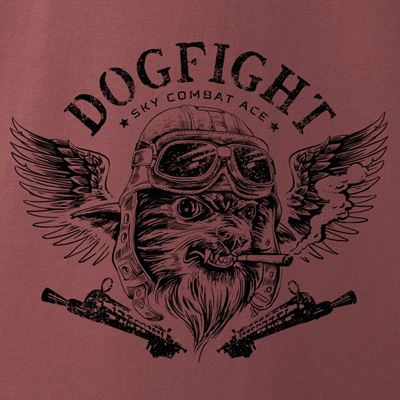 T-shirt DOGFIGHT RED