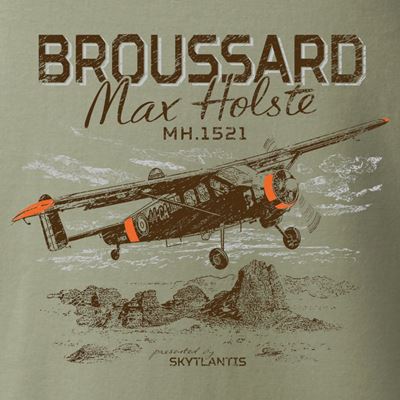 T-shirt MH.1521 BROUSSARD OLIVE