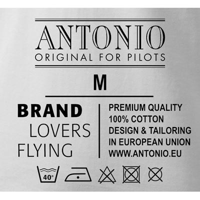 T-shirt with BMW 801 Aircraft Engine WHITE ANTONIO® 0214911 4