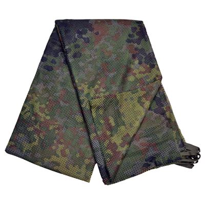 IR camouflage net SKARPO 1.4×1.4 metres FLECKTARN
