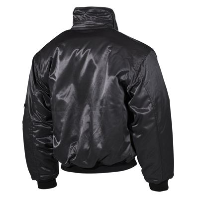 Jacket CWU solid material BLACK