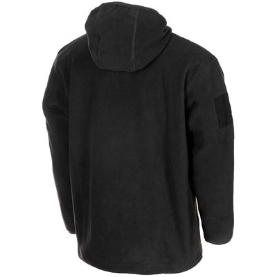 FLEECE zip-up hoodie TACTICAL BLACK