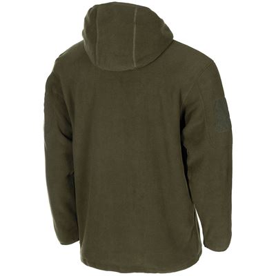 FLEECE zip-up hoodie TACTICAL OLIV