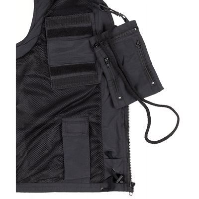 Vest Outdoor Microfaser  BLACK