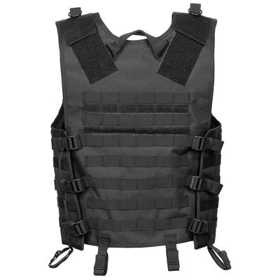Vest tactical MOLLE LIGHT BLACK