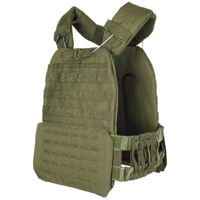 Tactical vest with litter LASER MOLLE OLIV